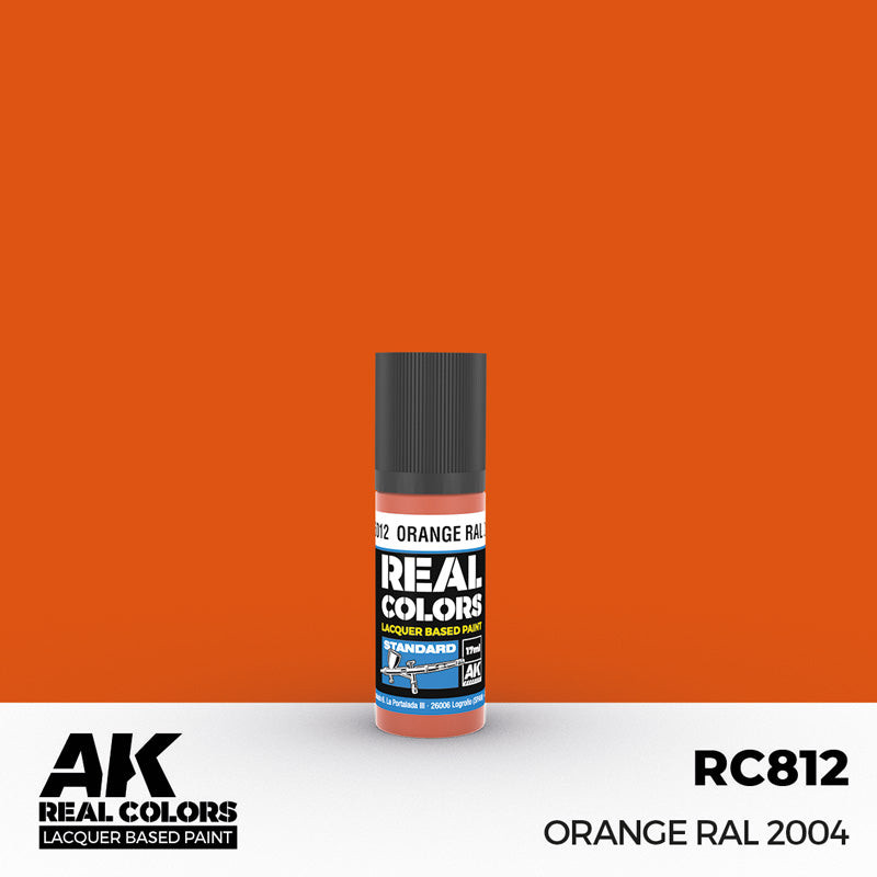 Real Colors Standard: Orange Acrylic Lacquer Paint