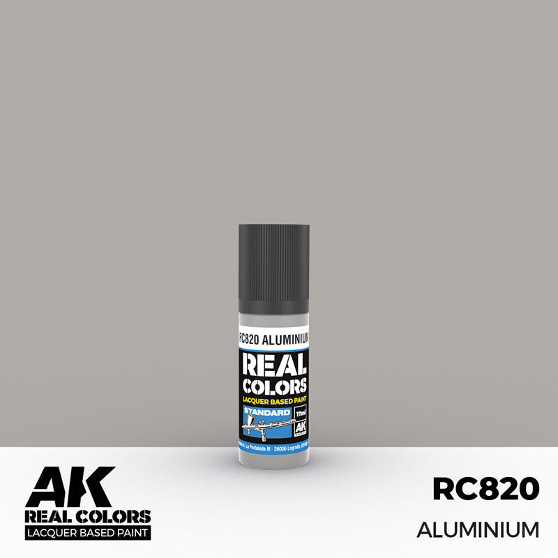 Real Colors Standard: Aluminum Acrylic Lacquer Paint