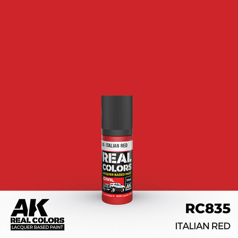 Real Colors Civil: Italian Red Acrylic Lacquer Paint