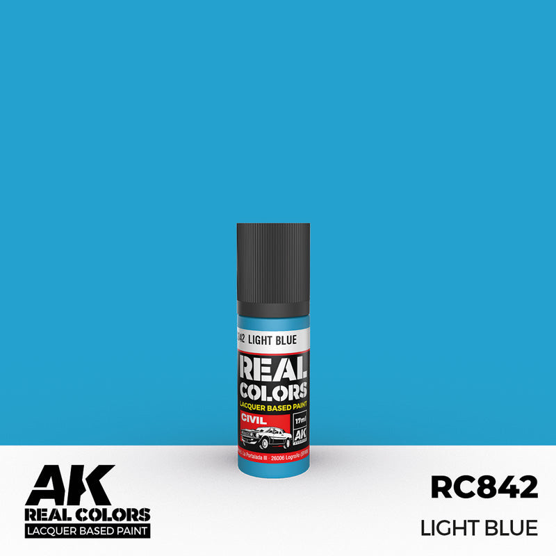 Real Colors Civil: Light Blue Acrylic Lacquer Paint