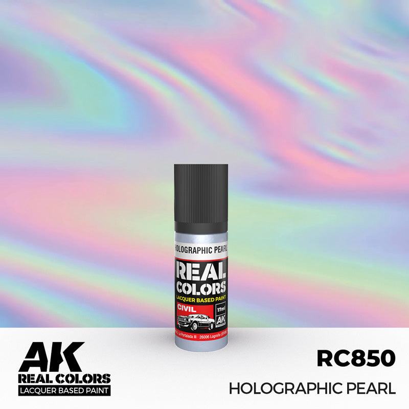 Real Colors Civil: Holographic Pearl Acrylic Lacquer Paint