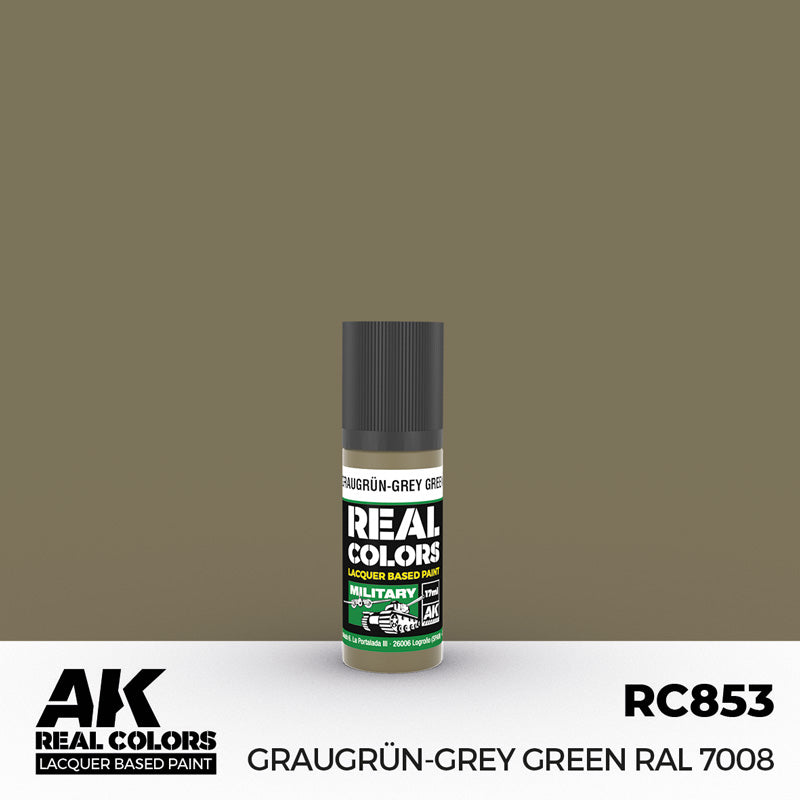 Real Colors Military: Grey Green Acrylic Lacquer Paint