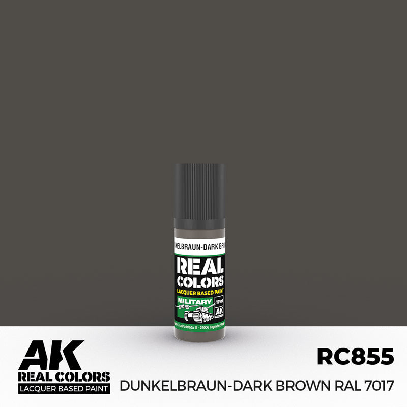 Real Colors Military: Dark Brown Acrylic Lacquer Paint