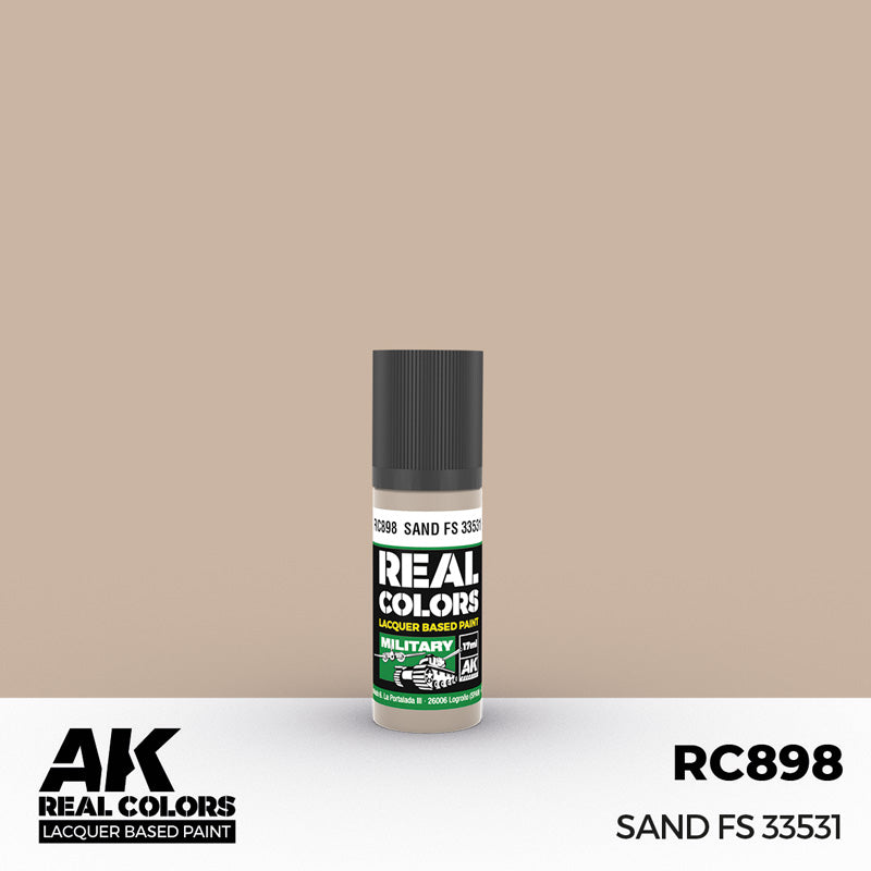 Real Colors Military: Sand FS33531 Acrylic Lacquer Paint