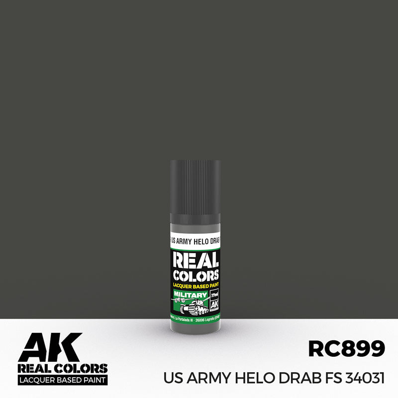 Real Colors Military: US Army Helo Drab Acrylic Lacquer Paint