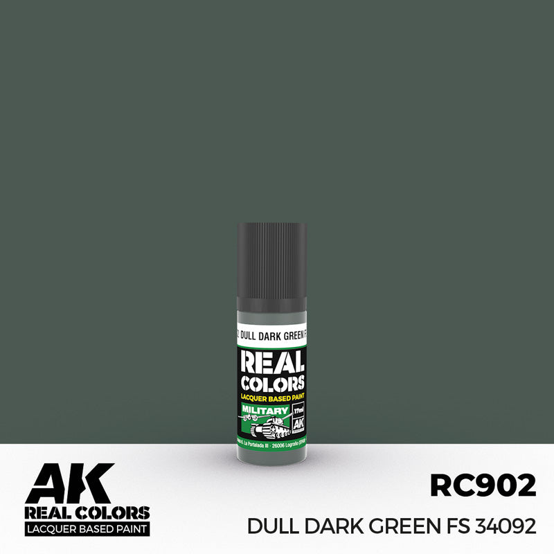 Real Colors Military: Dull Dark Green Acrylic Lacquer Paint