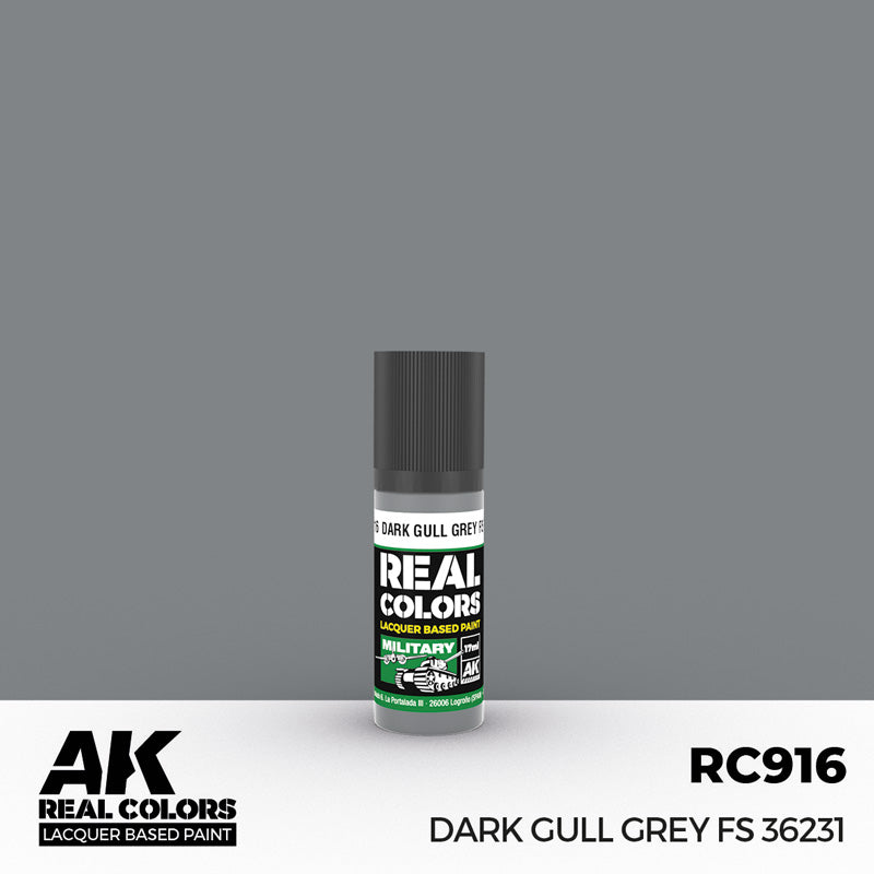 Real Colors Military: Dark Gull Grey Acrylic Lacquer Paint