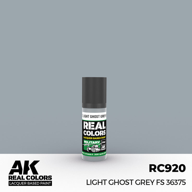 Real Colors Military: Light Ghost Grey Acrylic Lacquer Paint