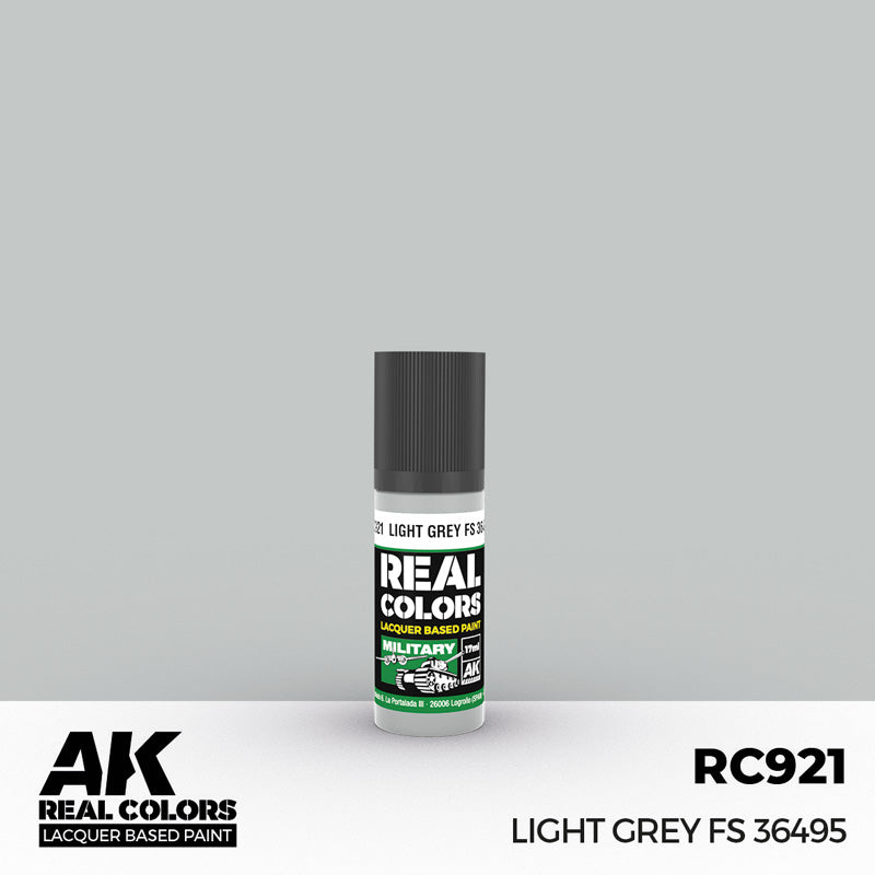 Real Colors Military: Light Grey Acrylic Lacquer Paint