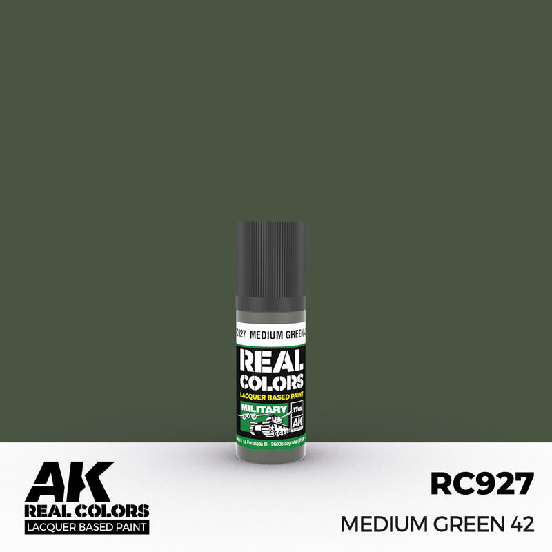 Real Colors Military: Medium Green 42 Acrylic Lacquer Paint