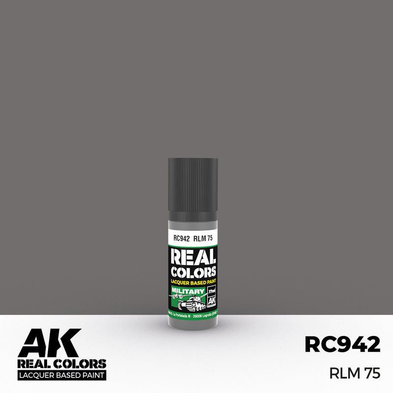 Real Colors Military: RLM75 Grey Violet Acrylic Lacquer Paint