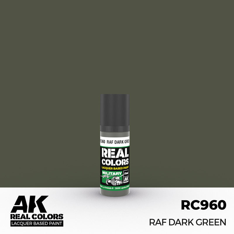 Real Colors Military: RAF Dark Green Acrylic Lacquer Paint