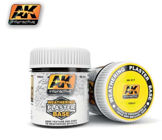 AK Interactive Weathering Plaster Base 100ml Bottle