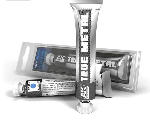 True Metal Wax Metallic Blue 20ml Tube