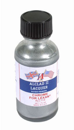 Chrome Lacquer for Lexan 1oz. Bottle