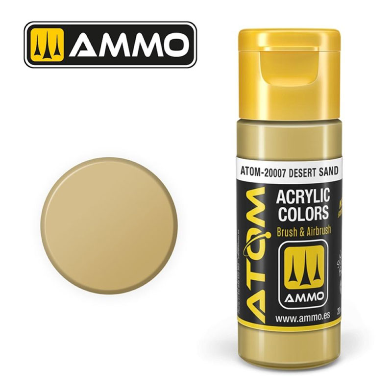 Ammo By Mig ATOM Acrylic Paint: Desert Sand