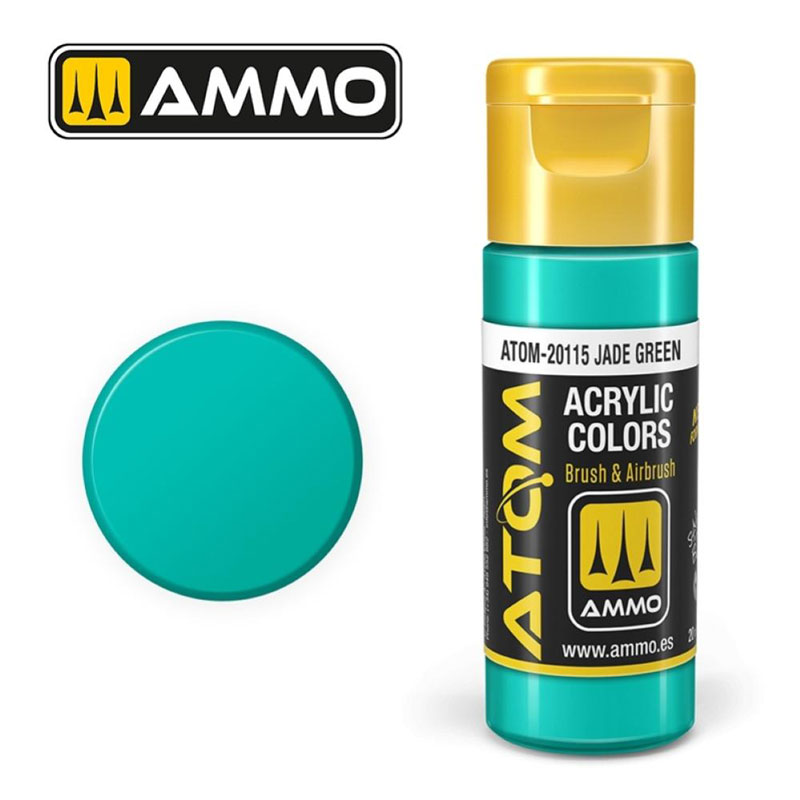 Ammo By Mig ATOM Acrylic Paint: Jade Green