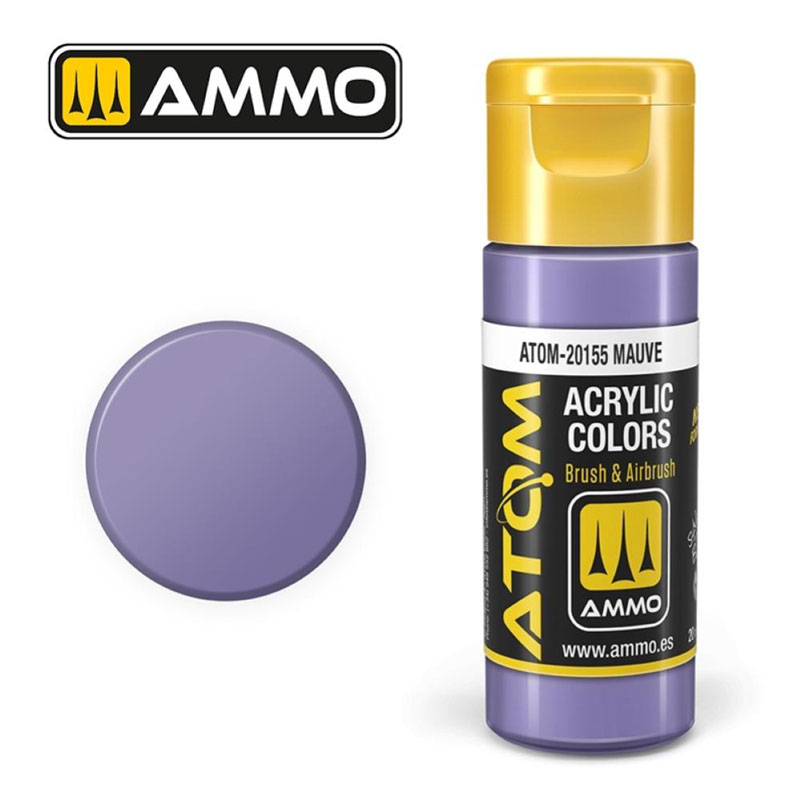 Ammo By Mig ATOM Acrylic Paint: Mauve