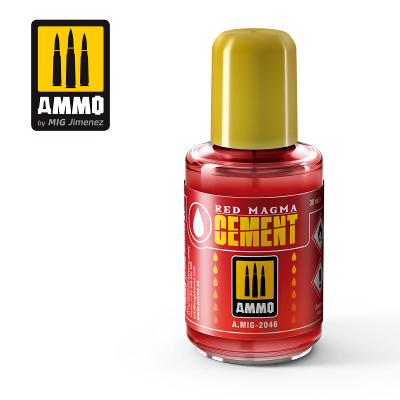 AMMO BY MIG Red Magma Cement