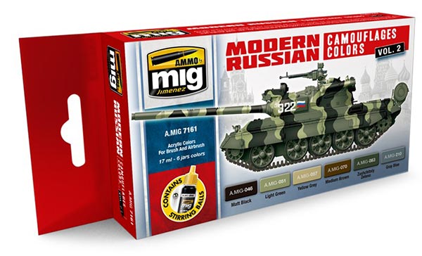 Modern Russian Camo Colors Vol.2  - ONLY 1 AVAILABLE AT THIS PRICE!