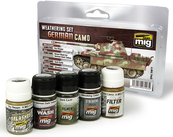 German Camouflage Weathering Set