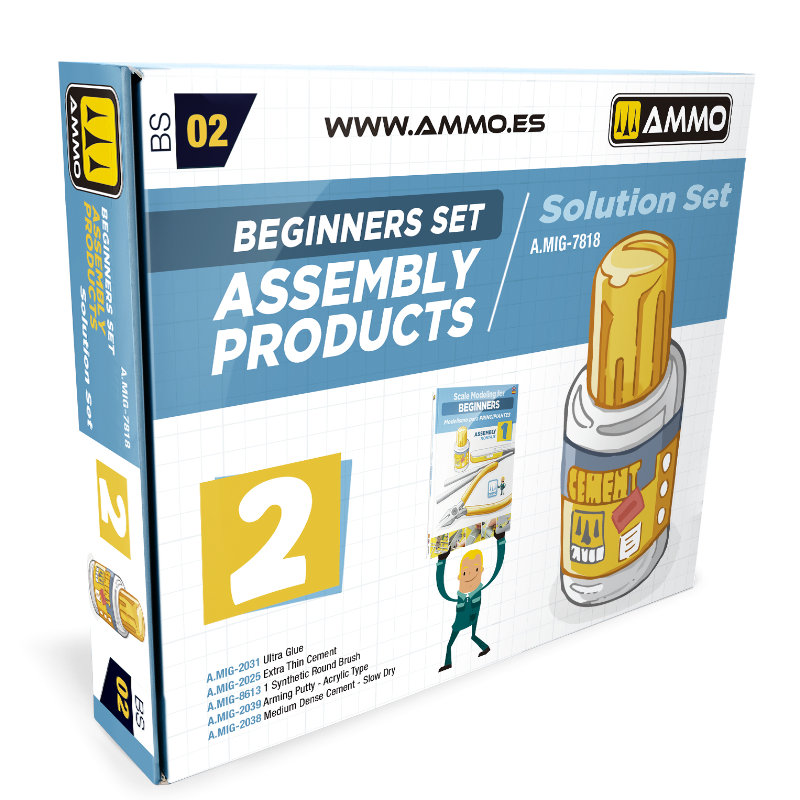 Ammo By Mig SUPERPACK - Beginners Set: Assembly Products