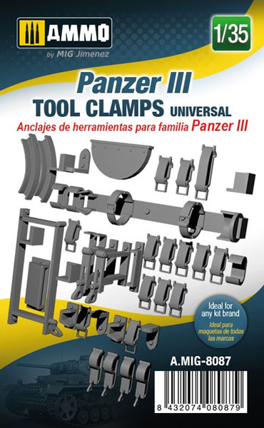 Panzer III Tool Clamps Universal