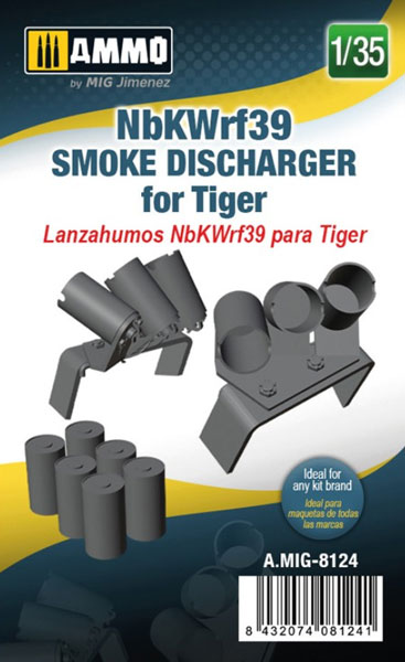 1/35 German WWII NbKWrf 39 Smoke Discharger for Tiger