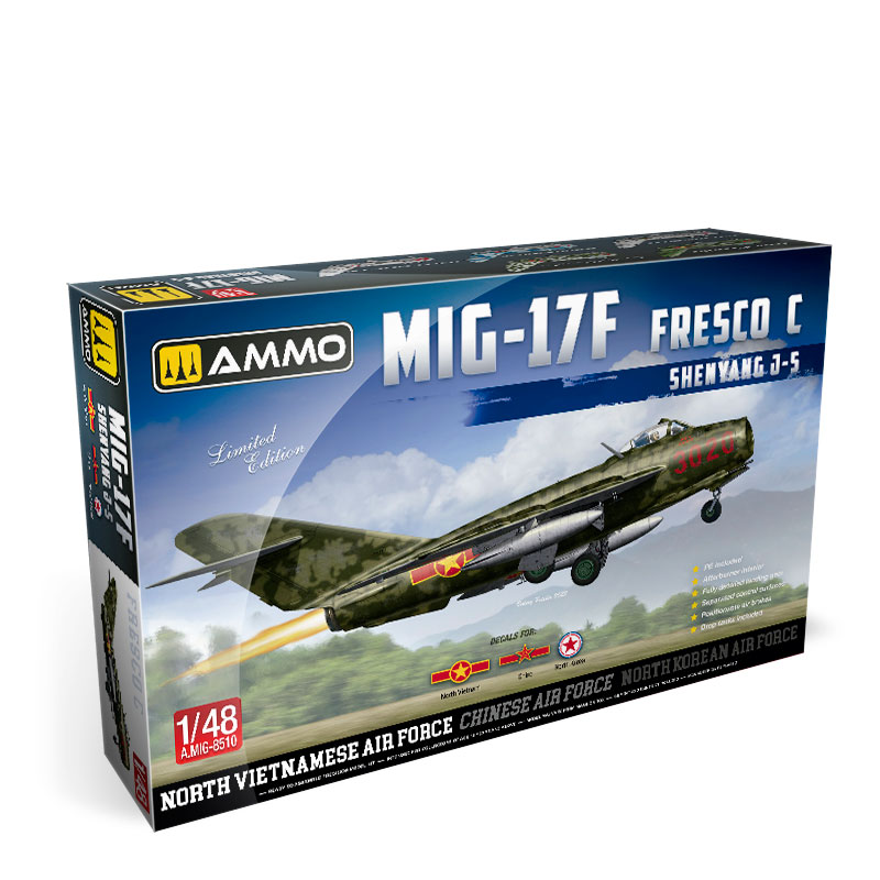 Ammo By Mig MiG-17F Shenyang J-5