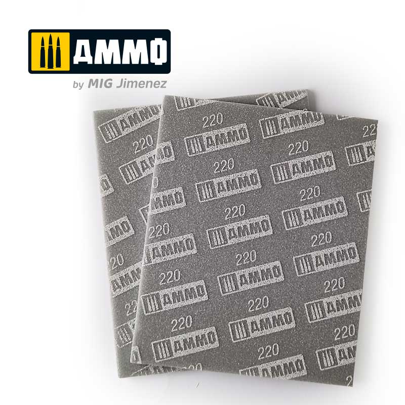 Ammo By Mig Sanding Sponge Sheet 220