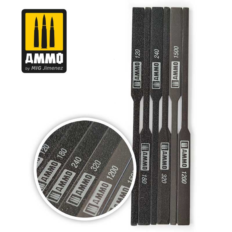 Ammo By Mig Tapered Sanding Sticks