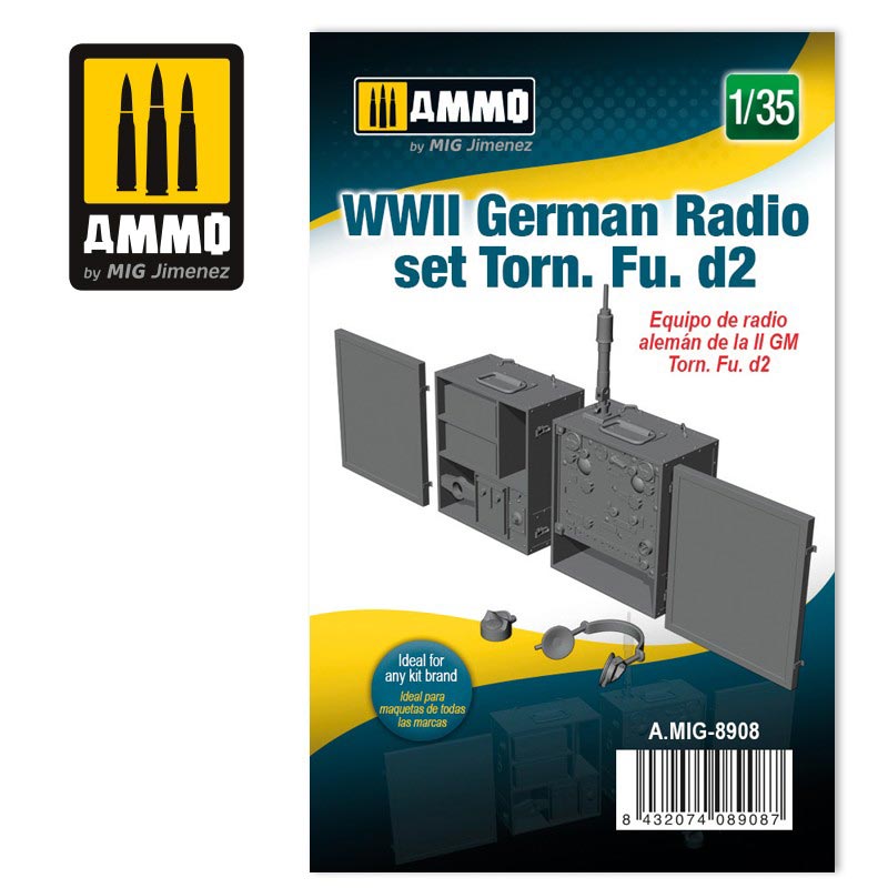 1/35 WWII German Radio set Torn. Fu. D2