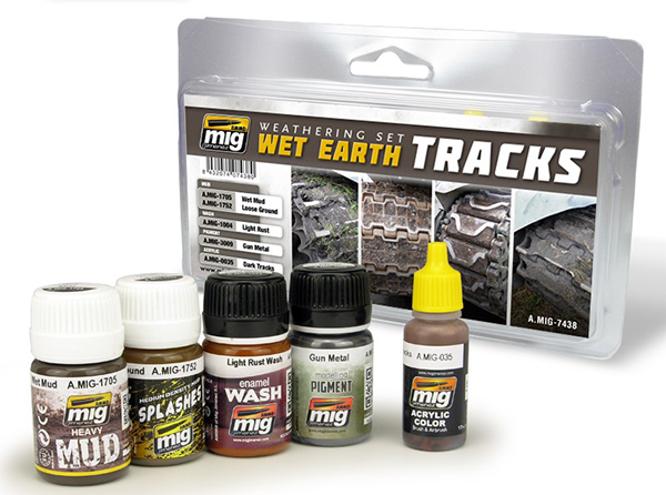 Wet Earth Tracks Weathering Set