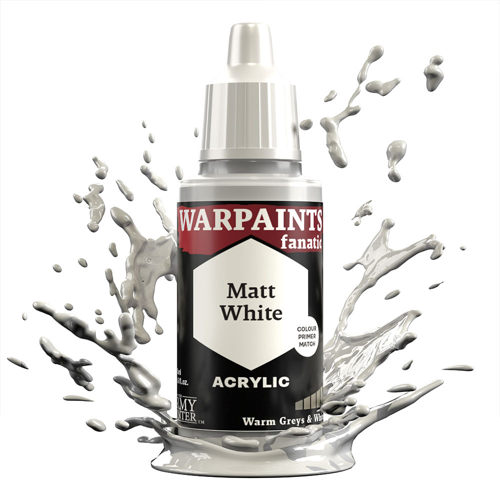 Army Painter: Warpaints Fanatic Matt White 18ml