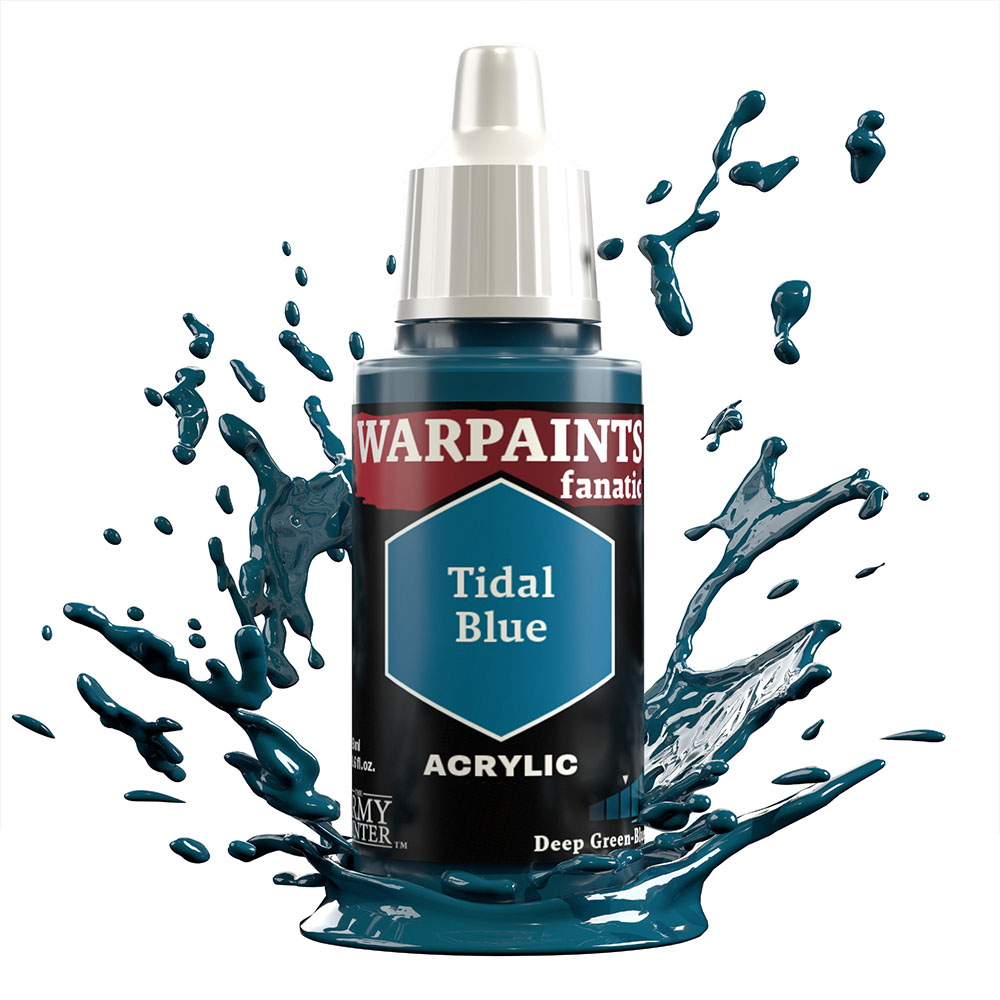 Army Painter: Warpaints Fanatic Tidal Blue 18ml