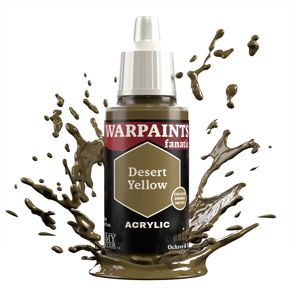 Army Painter: Warpaints Fanatic Desert Yellow 18ml