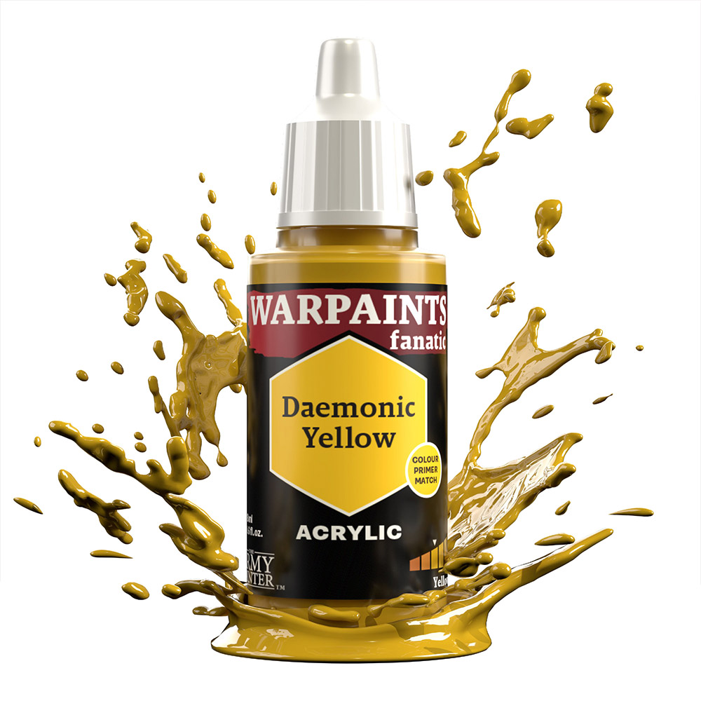 Army Painter: Warpaints Fanatic Daemonic Yellow 18ml