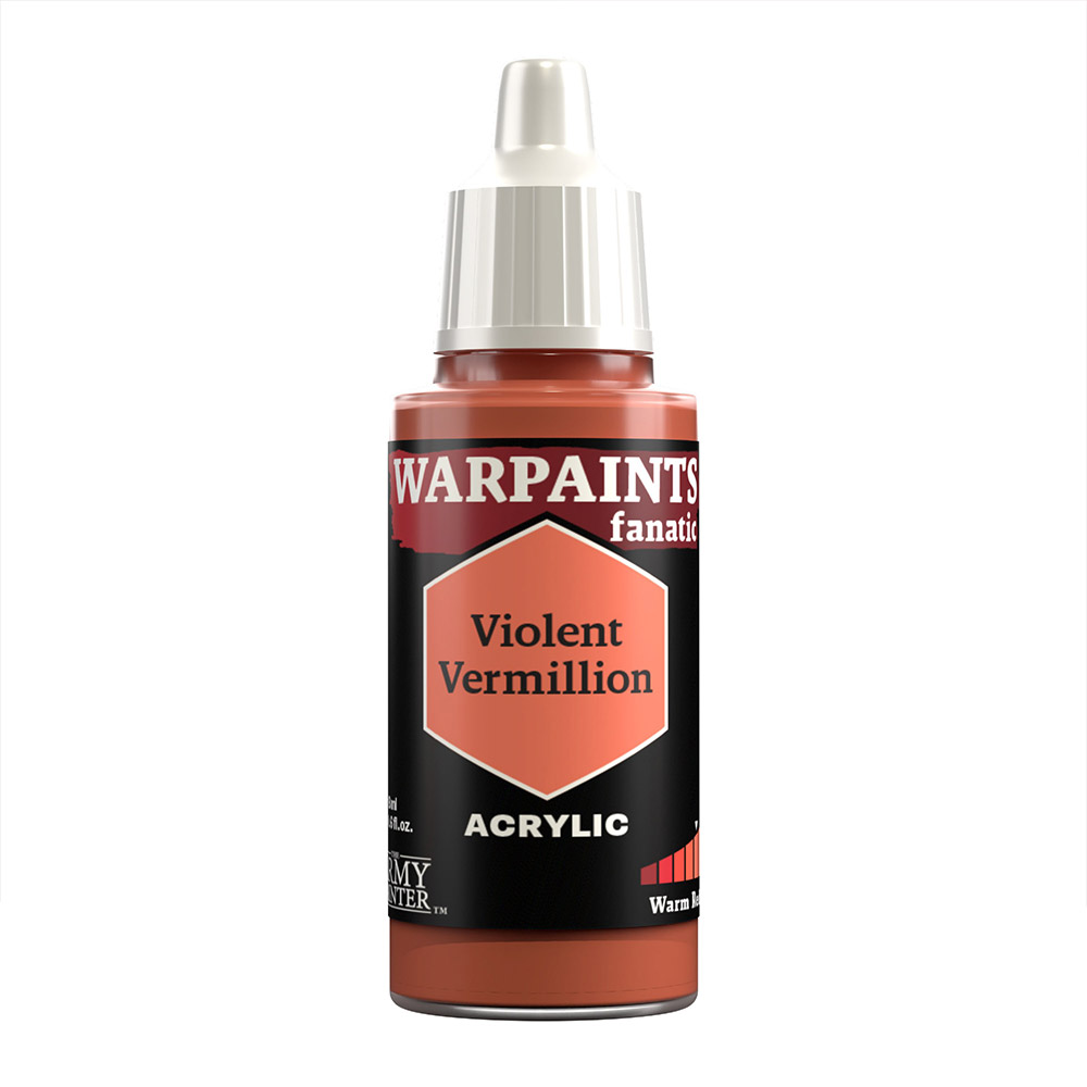 Army Painter: Warpaints Fanatic Violent Vermilion 18ml