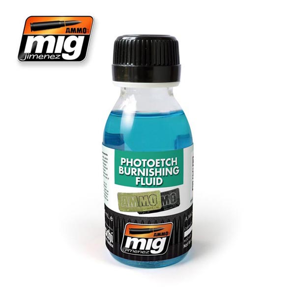 AMMO BY MIG Effects: Burnishing Agent for Photo Etch and Brass Barrels