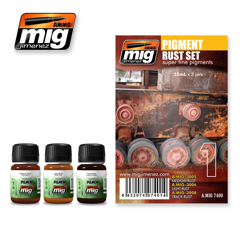 Weathering Set: Pigment Rust Set