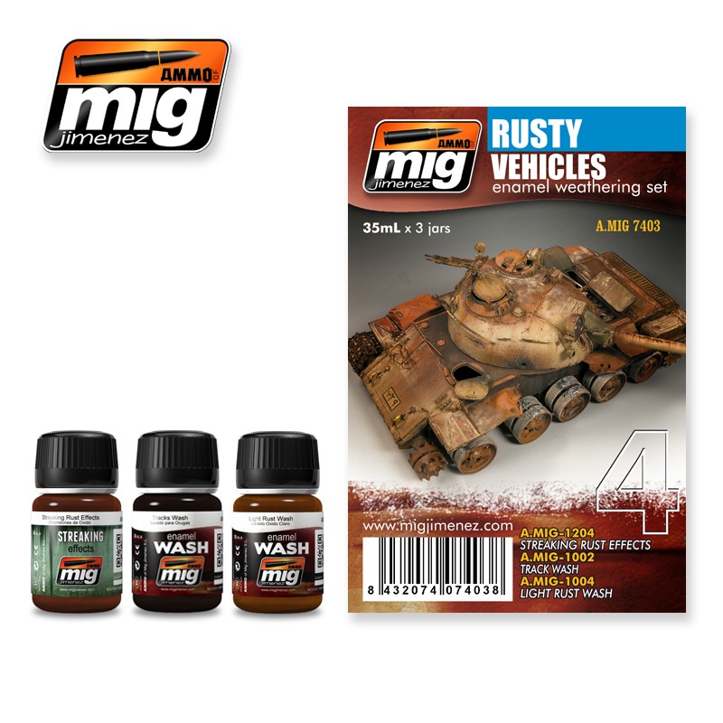 Weathering Set: Rusty Vehicles