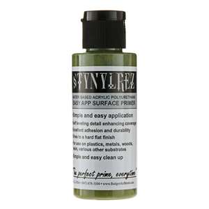 Stynylrez Water-Based Acrylic Primer Olive Green 4oz. Bottle