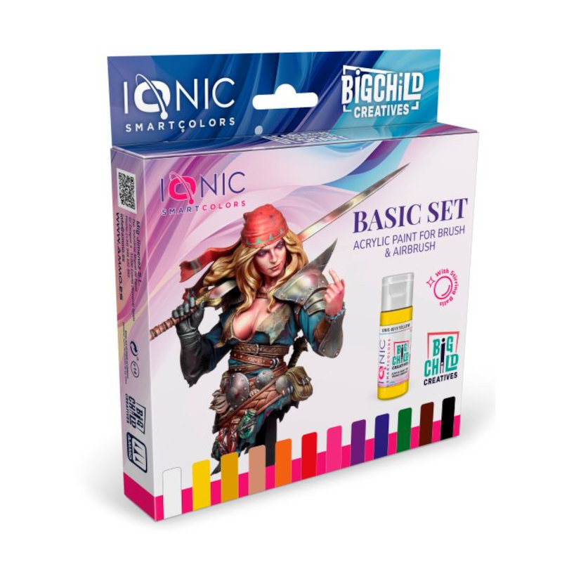 Big Child Creatives Ionic Smart Colors Basic Set (12 colors)