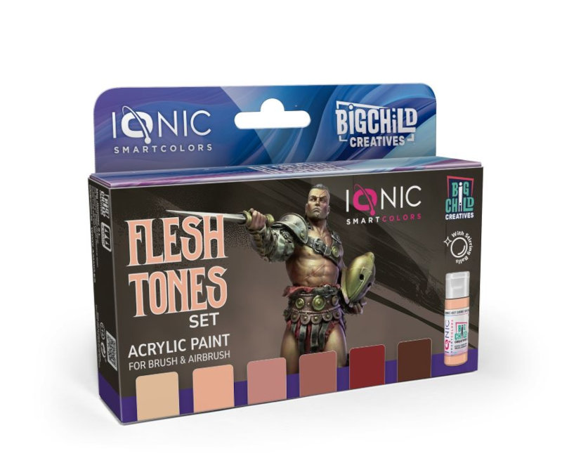 Big Child Creatives Ionic Smart Colors Flesh Tones Set (6 colors)