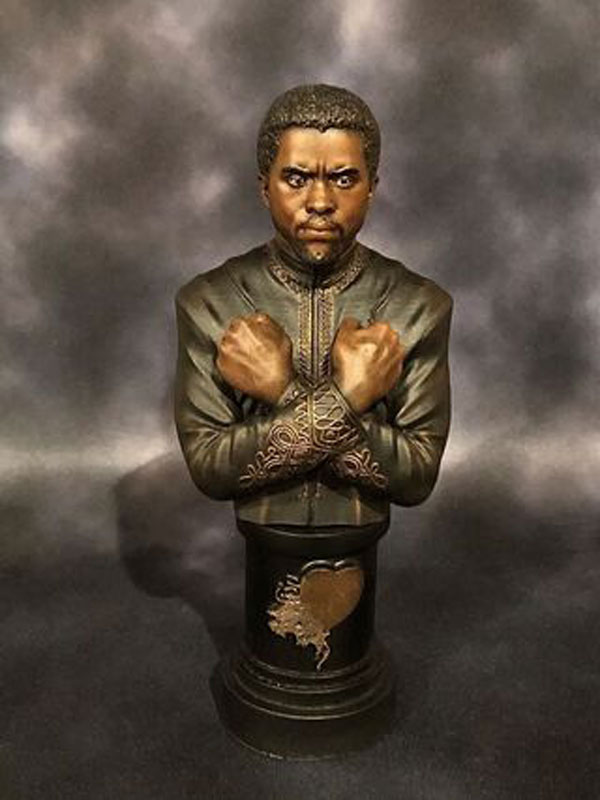 microMANIA - Chadwick Boseman Tribute Bust