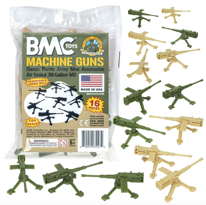 BMC Classic MPC MACHINE GUNS - 16 Tan & Green