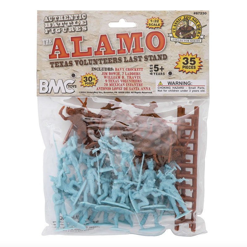 BMC CTS Alamo Texans Last Stand - Brown & Blue 35pc