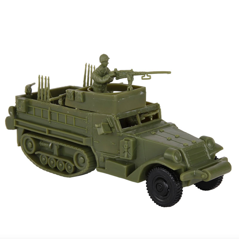 BMC CTS WW2 US M3 Halftrack - 4pc OD Green