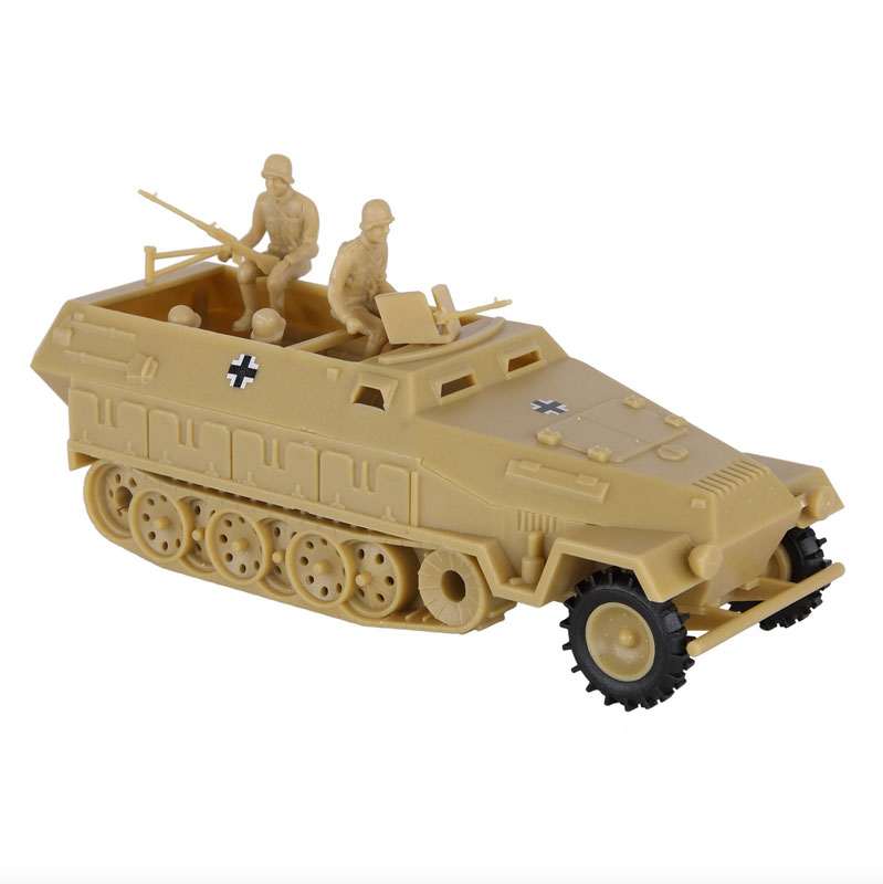 BMC CTS WW2 German Hanomag Halftrack - 5pc Tan