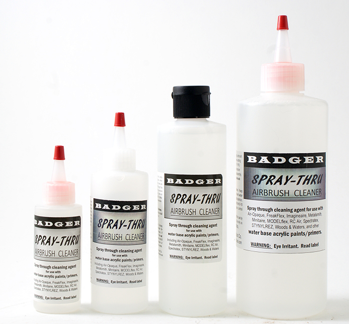 Badger Spray-Thru Airbrush Cleaner 2 oz./59ml